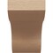 Ekena Millwork 5-inch W x 8-inch D x 8-inch H Stanfield Rough Cedar Woodgrain TimberThane Knee Brace, Primed BRCUR05X08X08STARCPR - alternate 2